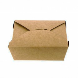 CAJAS PARA LLEVAR COMIDA CARTON KRAFT 1150CC