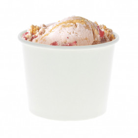 Tarrinas para helados blanca 360ml (12Oz)