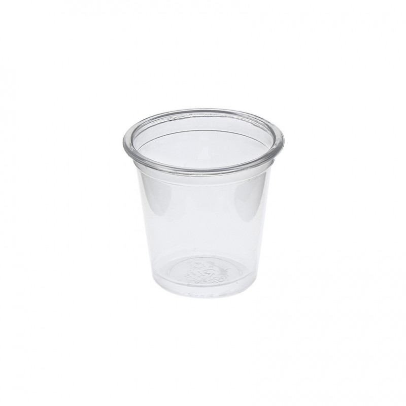 Tarrina para salsas PET reciclable y transparente (30ml). Hasta fin de stock Tarrina para salsas PET reciclable y transparente (30ml). Hasta fin de stock