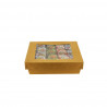 ENVASES DE CARTON KRAFT CON VENTANA 700CC