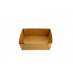 Kraft cardboard containers with window (700cc)