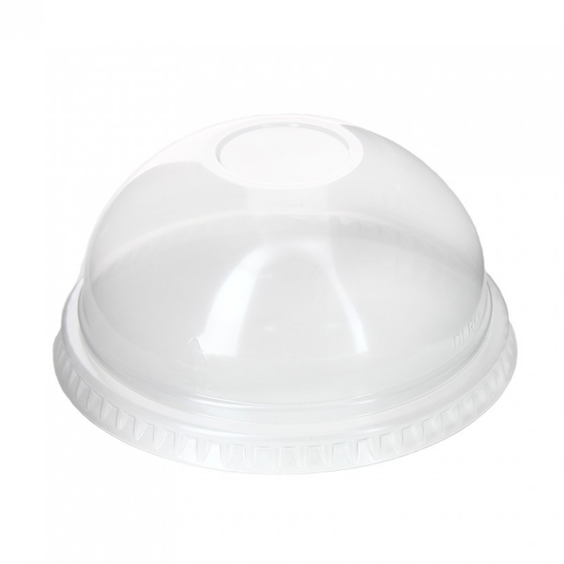 Tapa cúpula sin agujero para vaso rojo (9,3Ø) Tapa cúpula sin agujero para vaso rojo (9,3Ø)