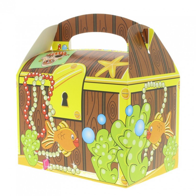 Cajas menú Cofre del Tesoro Infantil Cajas menú Cofre del Tesoro Infantil