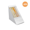 ENVASE SANDWICH DOBLE EN CARTON CON VENTANA