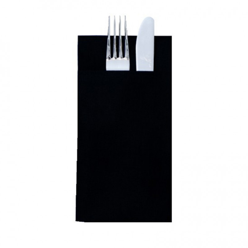 Serviettes papier Kangourou noir 38x38 2 plis Serviettes papier Kangourou noir 38x38 2 plis