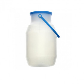 Plastic Milk Jug with Handle (1000ml)