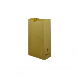 Bolsas de papel kraft mini sin asas (15+9x28cm)