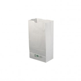 Bolsas de papel blancas mini sin asas (15+9x28cm)