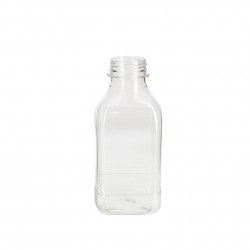 Botellas PET reciclable y transparentes