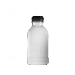 Botellas PET reciclable y transparentes
