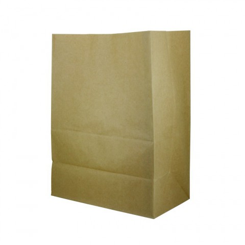 BOLSAS DE PAPEL KRAFT EXTRA GRANDES SIN ASAS 30X18X43CM