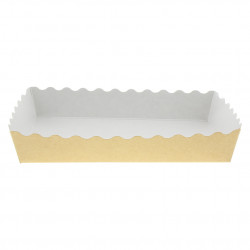 Cardboard trays for food Ondina Kraft 17x11cm. ON REQUEST