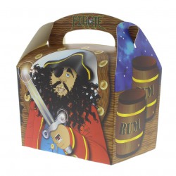 Boîtes menu enfant Pirates design mixte