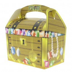 Boîtes menu enfant Pirates design mixte