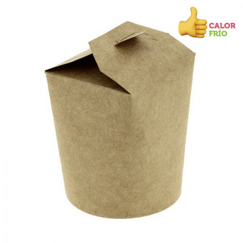 ENVASES DE CARTON KRAFT ORIENTAL 500CC