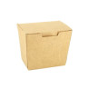 COFRE DE CARTON KRAFT GRANDE PARA FAST FOOD