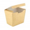 COFRE DE CARTON KRAFT GRANDE PARA FAST FOOD