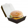 Cajas para hamburguesas grandes color negro