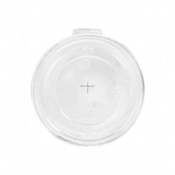Tampa plana com cruz para copos (9,5Ø)