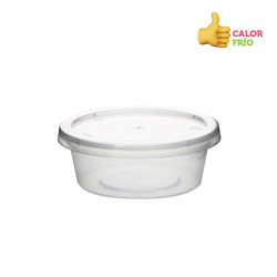 Tarrina para salsas transparente con tapa (85cc)