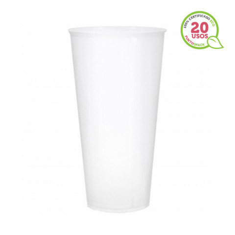 Vasos reutilizables ECO para fiestas y cócteles (475ml)
