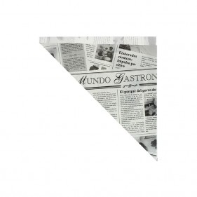 Times cono di carta oleata per patatine medie