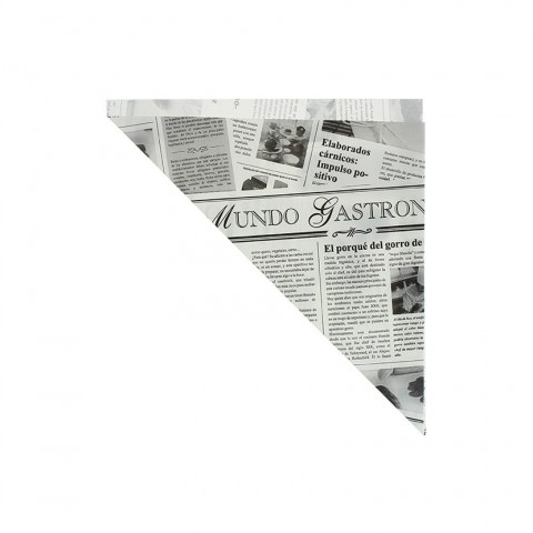 Times cono di carta oleata per patatine medie