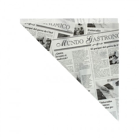 Times greaseproof paper cone for large fries