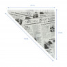 Times greaseproof paper cone for large fries