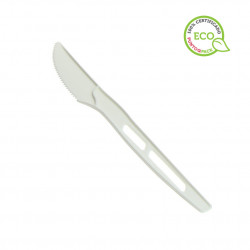 Cuchillos de PLA biodegradable elegantes (17cm)