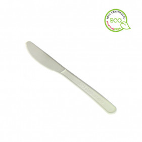 Cuchillos de PLA biodegradable (16cm)