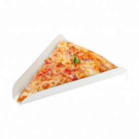 White slice pizza wedges
