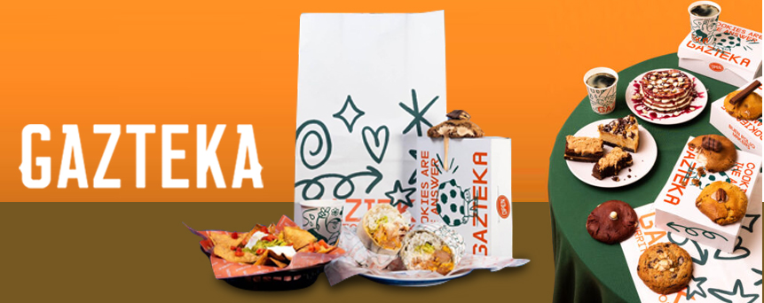Gazteka rompe estereotipos con su american fast good y un packaging ejemplar