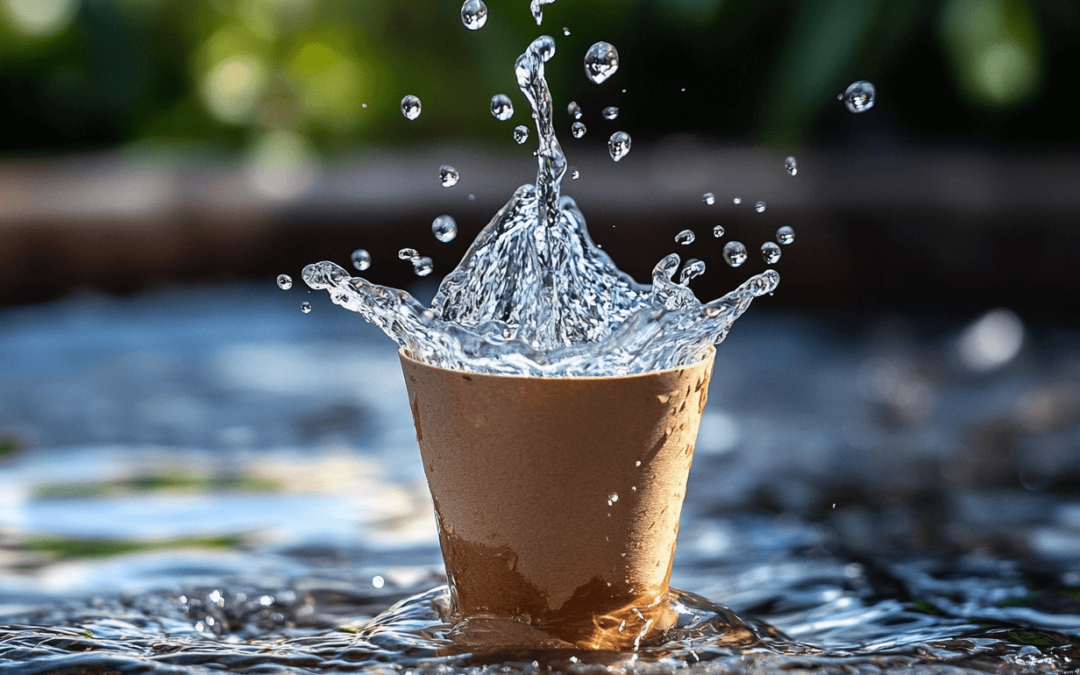 Cono de papel para agua: la alternativa sostenible en eventos y oficinas