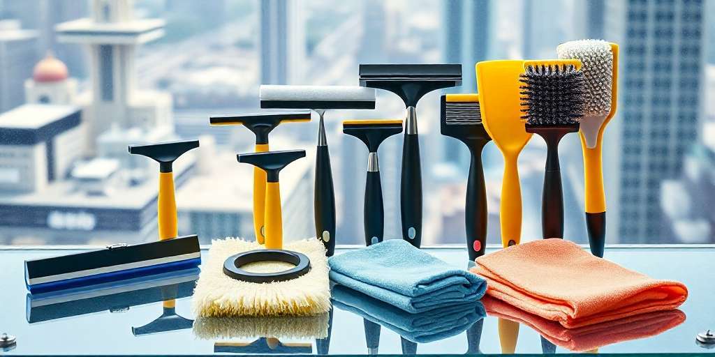Utensilios para limpiar cristales: Guía completa y eficaz