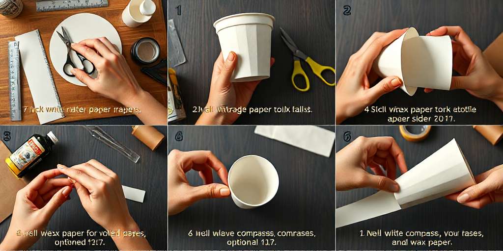 Cómo hacer un vaso de papel de forma fácil y sostenible