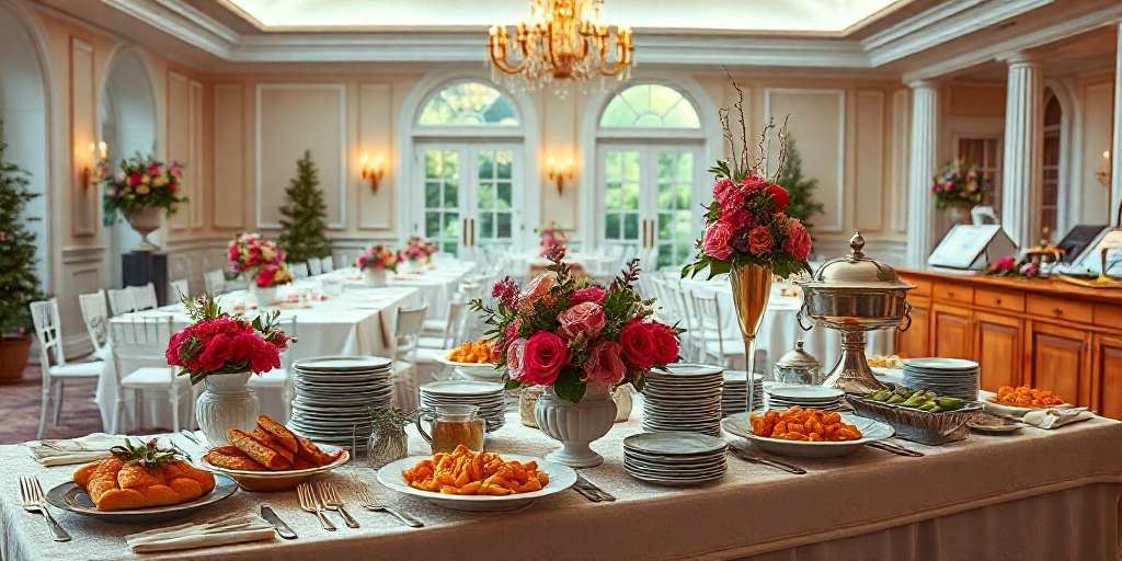 Decoración mesa buffet: Ideas creativas para tus eventos