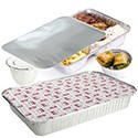 Aluminum containers with lid