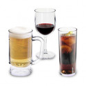 Reusable glass type cups