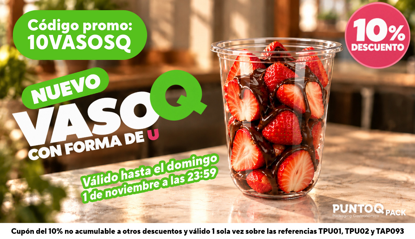 10% descuento vasos U