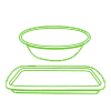 Platos, bowls y bandejas
