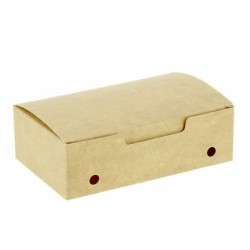 CAJAS PARA FRITOS MEDIANAS TIPO KRAFT CON VENTILACION