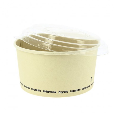 Cajas de cartón kraft para hamburguesas pequeñas Personalizadas 1 Tinta