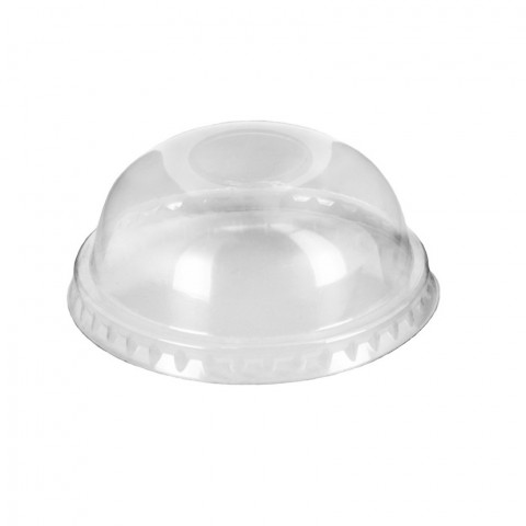 Tampa PET hermética para vasos ECO fibra (8Ø)