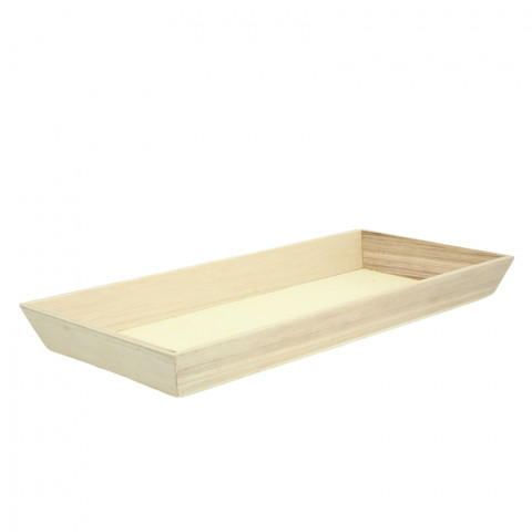 Bandeja de madera NOA 420x170x40mm Bandeja de madera NOA 420x170x40mm