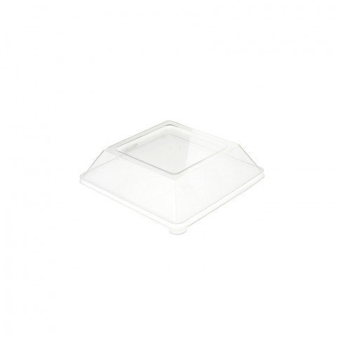 Tapa para platos de fibra cuadrados (13x13cm) Tapa para platos de fibra cuadrados (13x13cm)