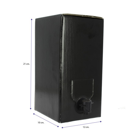 Caja kraft catering para bolsa termolaminada con grifo 2 litros