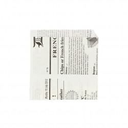 PAPEL PARA HAMBURGUESAS PERIODICO ANTIGRASA 13X13CM