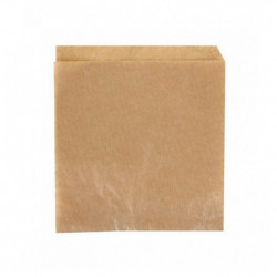 PAPEL ANTI-GORDURA PARA HAMBÚRGUER KRAFT 17X17CM