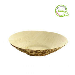 Cuenco de hoja de palma mini 8cm
